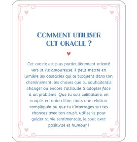 L'oracle de mon crush