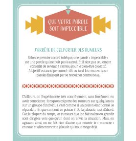 Les principes toltèques – 52 cartes pour vivre en harmonie avec vous-même et en paix avec les autres